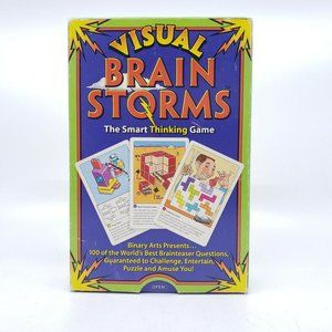 Binary Arts Visual Brainstorms The Smart Thinking Game 100 brainteasers